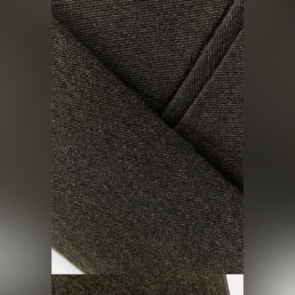 ZARA ~ WOMAN COLLECTION MINIMALIST MANTECO WOOL COAT - Picture 5 of 16